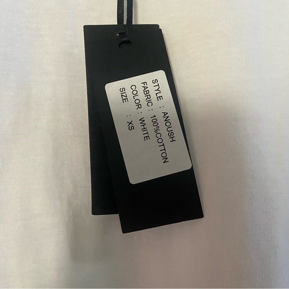 New! Lamarque Anoush long sleeve logo crewneck tee t-shirt nwt 13853 - Picture 10 of 16